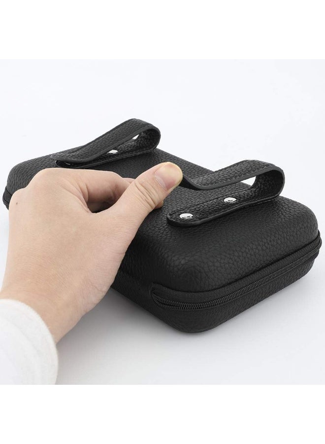 Car Tissue Holder, Sun Visor Napkin Holder, Car Visor Tissue Holder, PU Leather Backseat Tissue Case Holder for Car,Vehicle (Black) - Image 3